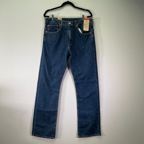 Levi's 517 Men's Size 36x34 Blue Boot Cut Jeans NWT - Picture 1 of 5